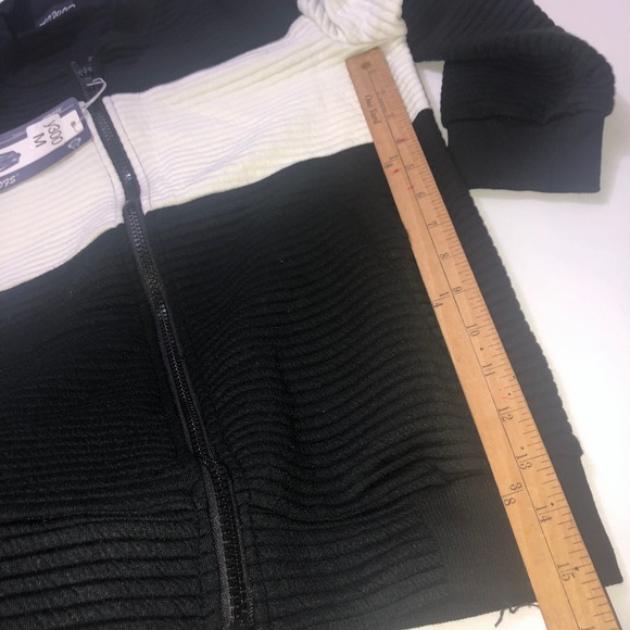 NWT A0W07S Black and White Men’s Jacket - Picture 9 of 12